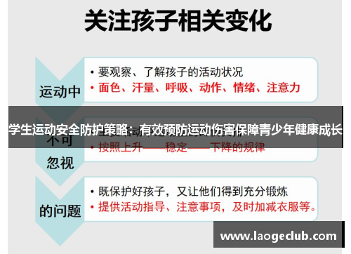 学生运动安全防护策略：有效预防运动伤害保障青少年健康成长